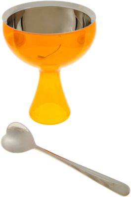 Alessi Big Love Ice Cream Bowl and Spoon