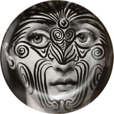 Fornasetti Theme & Variations Decorative Plate #9