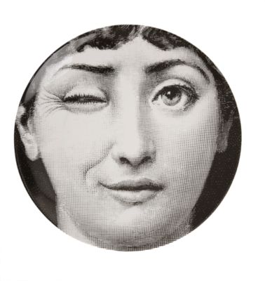 Fornasetti Theme & Variations Plate #130