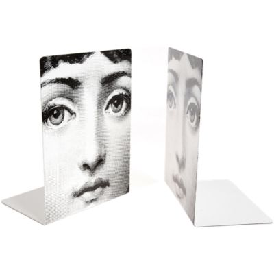 Fornasetti "Viso" Face Bookends
