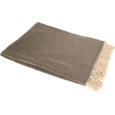 Barneys New York Herringbone Lambswool Throw