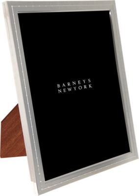 Barneys New York 8" x 10" Silver Dot Frame