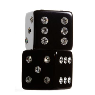 Renzo Romagnoli Crystal Dice Set