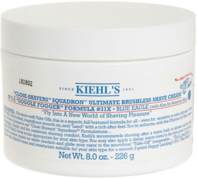 Kiehl's Since 1851 "Close Shavers" Squadron Ultimate Brushless Shave Cream Blue Eagle