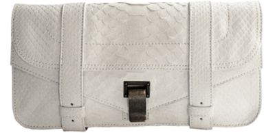 Proenza Schouler PS1 Pochette Python