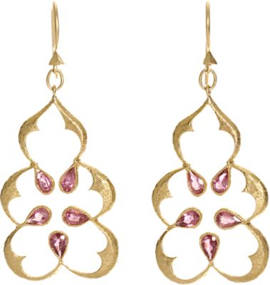 Cathy Waterman Wave Earrings