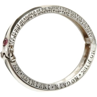 Aurora Lopez Silver Handcuff With Gem