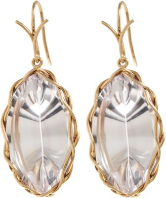 Dean Harris Amethyst Marquis Earrings