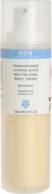 REN Frankincense Vitamin A/C/E Revitalizing Body Cream