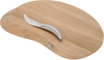 Georg Jensen Forma Cheese Board & Knife