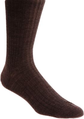 Barneys New York Ribbed Mid-Calf Dress Sock
