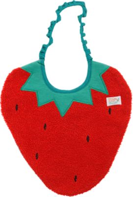 Zigozago Strawberry Bib