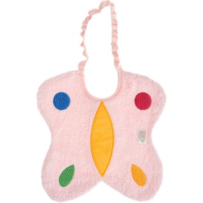 Zigozago Butterfly Bib