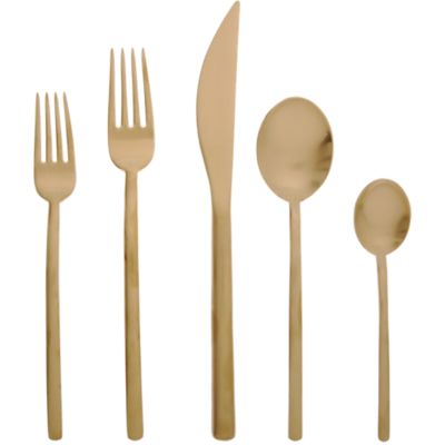 Mepra Due "Ice Oro" Flatware