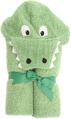 Yikestwins Alli Gator Hooded Towel