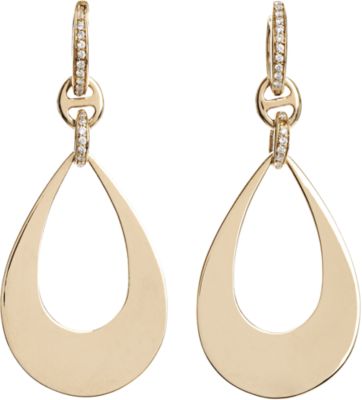 HOORSEBUHS Tri Link Drop Earrings