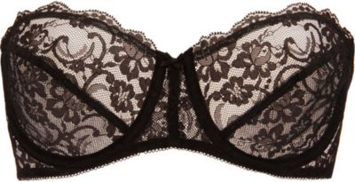 Deborah Marquit Strapless Lace Bra