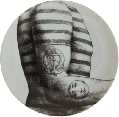 Fornasetti Theme & Variations Decorative Plate #215