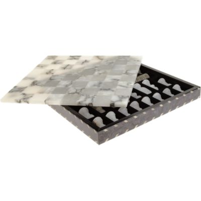Barneys New York Large Alabastro Chess Set