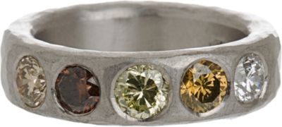 Malcolm Betts Brilliant Cut Diamond Ring