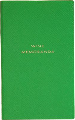 Smythson Wine Memoranda Panama Journal