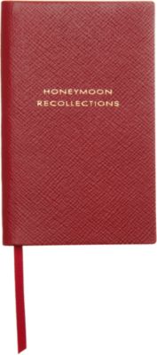 Smythson Honeymoon Recollections Notebook