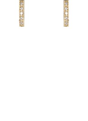 Jennifer Meyer - Diamond Bar Stud Earrings