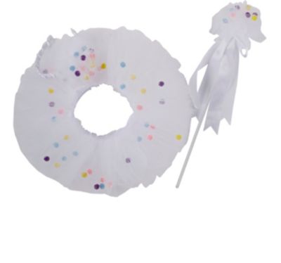 Puppet Workshop Pom Pom Tutu with Headband & Wand