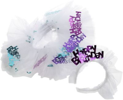 Puppet Workshop Happy Birthday Tutu & Headband Set