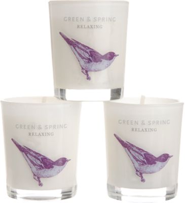 Green & Spring Relaxing Travel Candles