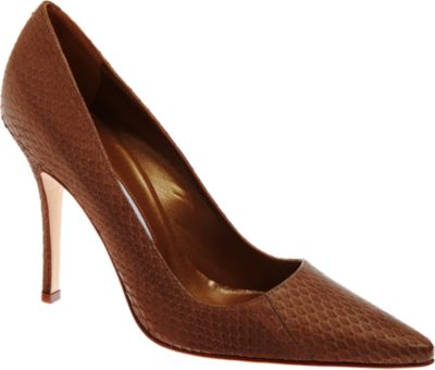 Manolo Blahnik Watersnake BB