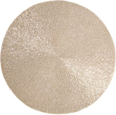 Kim Seybert Round Beaded Placemat