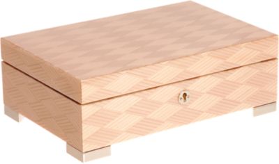 Barneys New York Small Basket Weave Jewelry Box