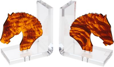 Spisani Horse Head Book Ends