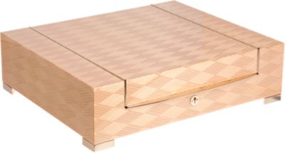 Barneys New York Large Basket Weave Jewelry Box