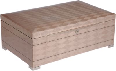 Barneys New York - Large Basket Weave Jewelry Box