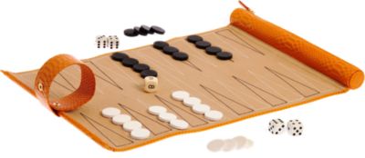Smythson Travel Backgammon Set