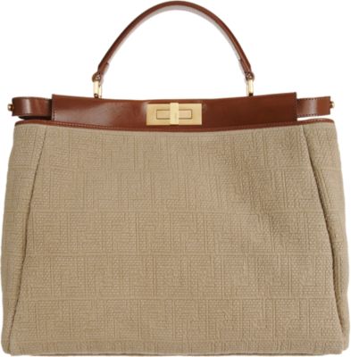 Fendi Large Corda Peekaboo Bag