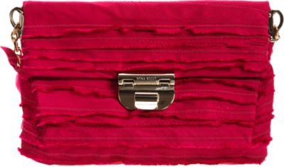 Nina Ricci Tiered Ruffle Evening Bag