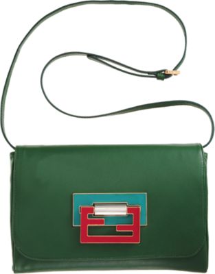Fendi Fan Di Clutch