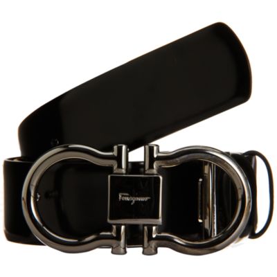 Salvatore Ferragamo Gancini Reversible Belt