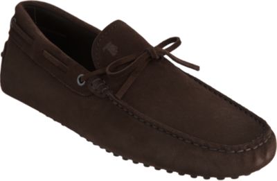 Tod's New Gommini 122 Suede Tie Driver