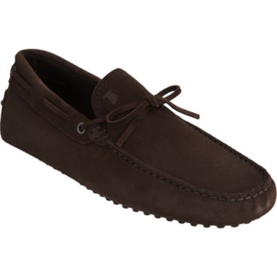 Tod's New Gommini 122 Suede Tie Driver