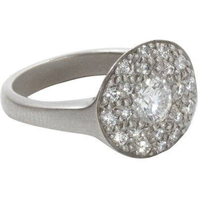 Linda Lee Johnson Diamond Jubilee Rose Ring