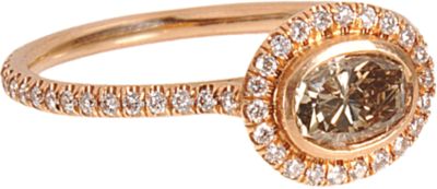 Zoe Rose Gold & Diamond Ring