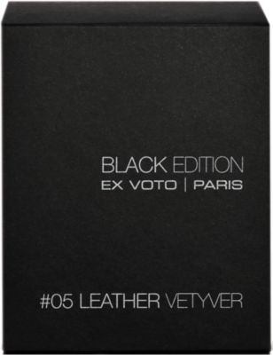 Ex Voto Paris Leather Vetyver Candle