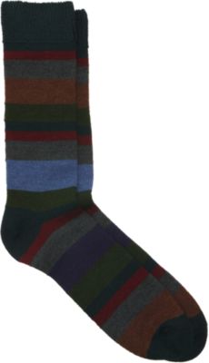 Barneys New York Multi-Stripe Sock