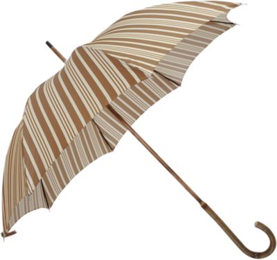 Barneys New York Lovely Variegated Stripe Folding Umbrella