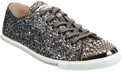 Miu Miu Glitter Low Top