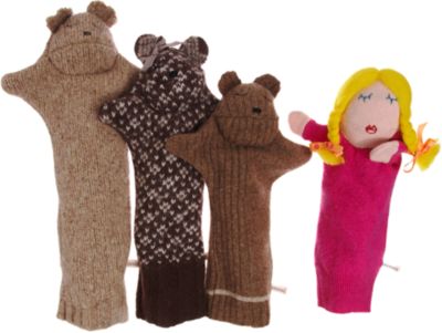 Seven Smooches - Goldilocks Puppet Set